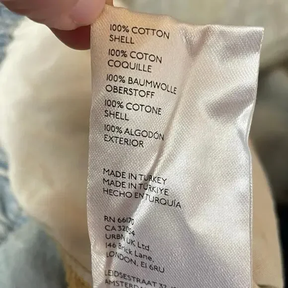 We the Free Shibuya Pull On Wide Leg Slouchy Smock Waist Jeans Size S Baggy Boho - Picture 7 of 8